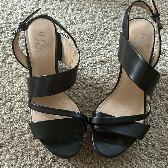 Franco Sarlo 4” heel sandal. Size 8.5 - Picture 1 of 2